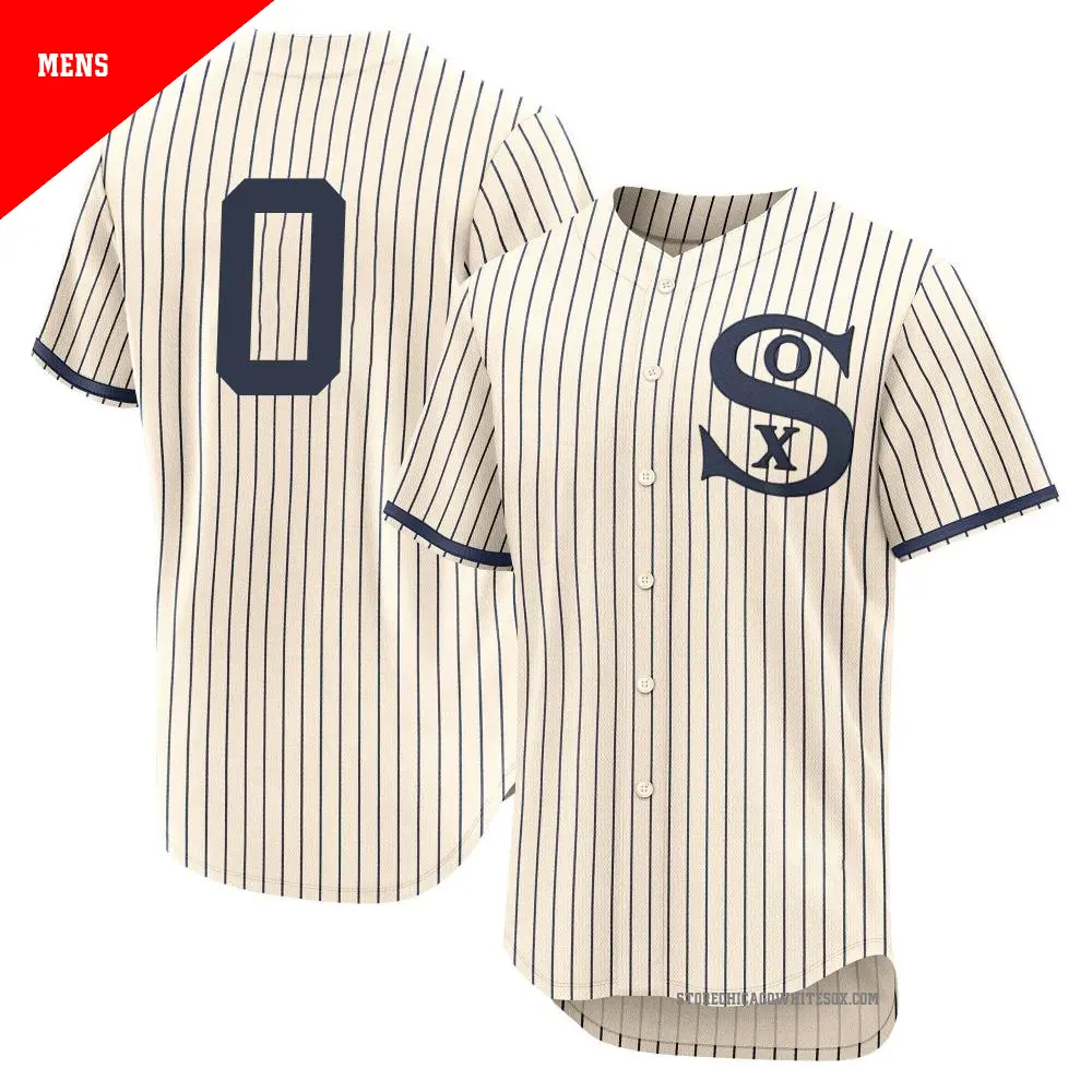 Men's ＃0 Billy Hamilton Chicago White Sox Cream Authentic 2021 Field of Dreams Jersey