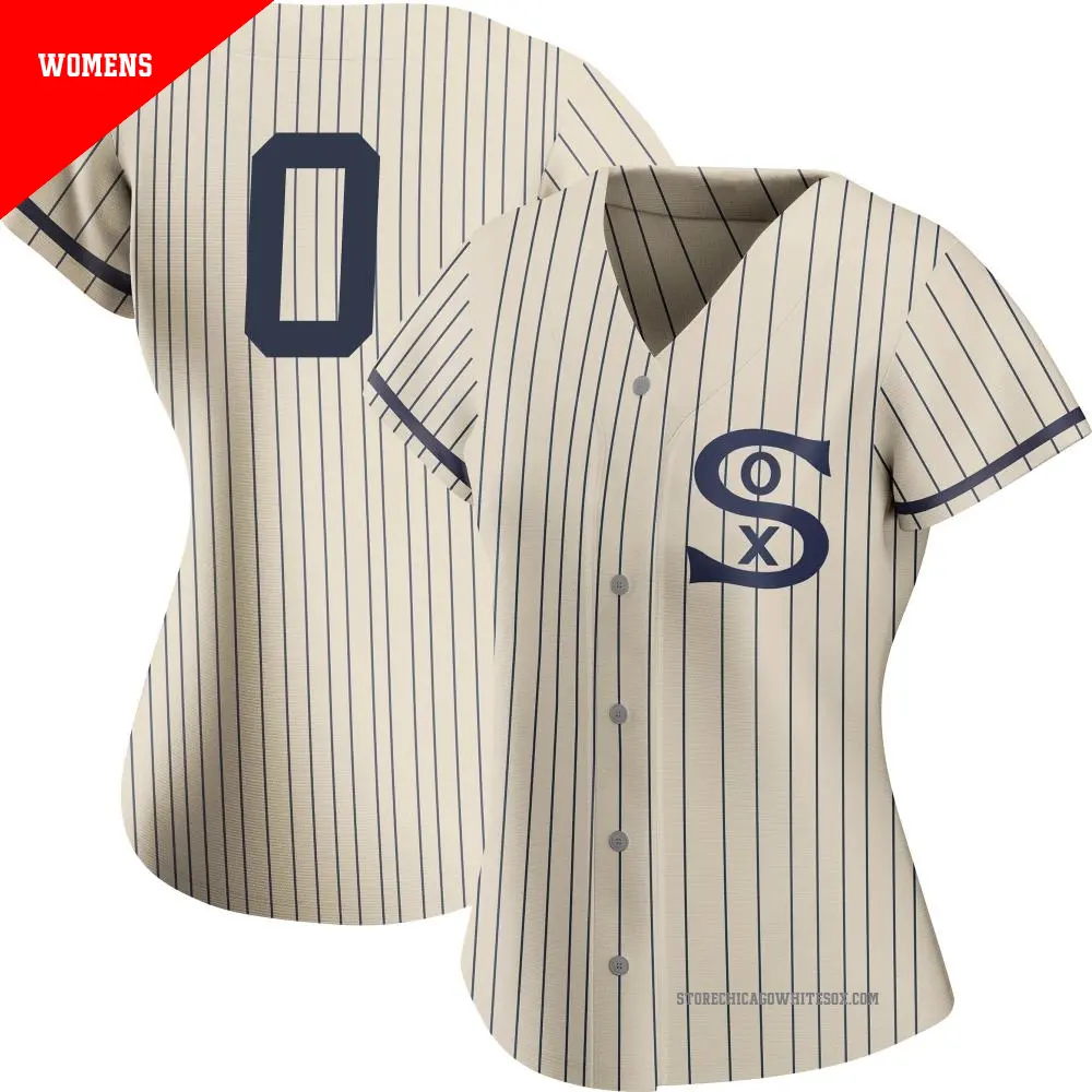 Women's ＃0 Billy Hamilton Chicago White Sox Cream Authentic 2021 Field of Dreams Jersey